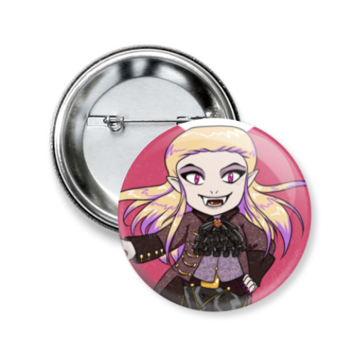 Значок 50мм с принтом Бал вампиров Герберт