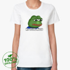 Женская футболка органик