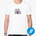 Мужская спортивная футболка