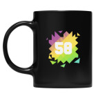 Кружка цветная UV-DTF