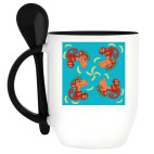 Кружка с ложкой