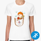 Женская спортивная футболка