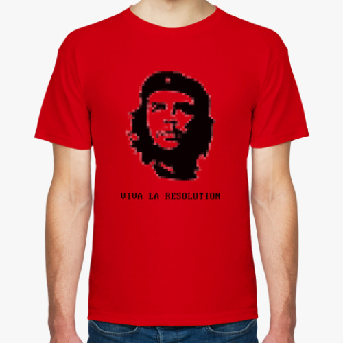 Футболка с принтом Че Гевара - Viva la resolution
