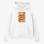 Толстовка худи оверсайз