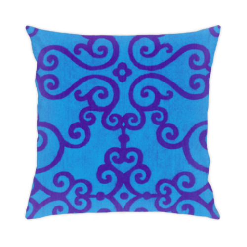 Подушка с принтом Фиолетовое счастье