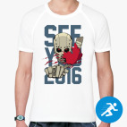 Мужская спортивная футболка