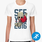 Женская спортивная футболка