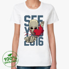 Женская футболка органик