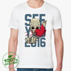 Мужская футболка органик