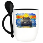 Кружка с ложкой