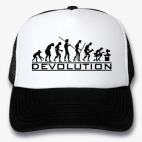 Кепка Trucker, черная Регресс