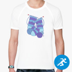 Мужская спортивная футболка