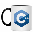 Кружка двухцветная