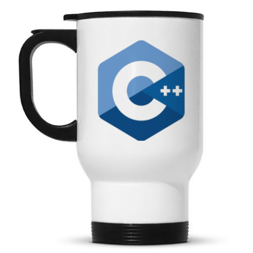 Кружка-термос с принтом C++