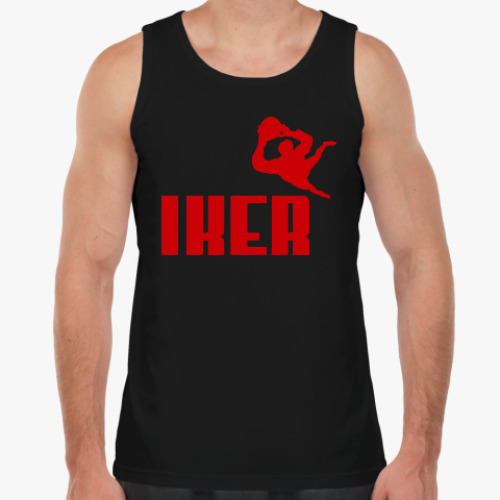 Майка с принтом Iker Casillas