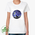 Женская футболка органик