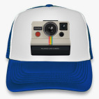 Кепка Trucker, синяя Полароид