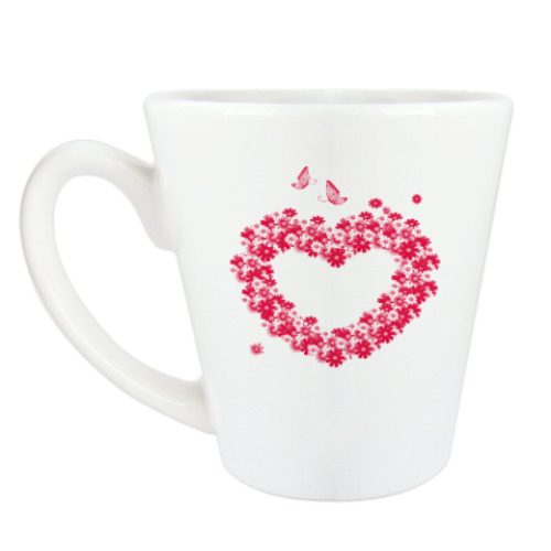 Чашка Латте Сердечко