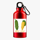 Металлическая бутылка 400 мл UV-DTF