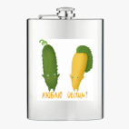 Фляжка стальная