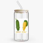 Банка с бамбуковой крышкой