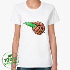 Женская футболка органик