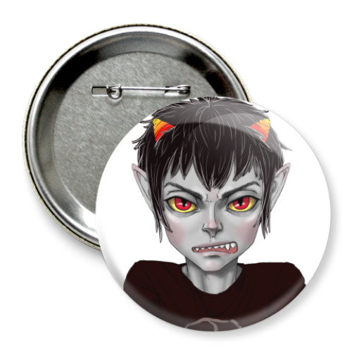 Значок 75мм Каркат Homestuck