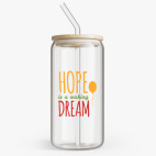 Банка с бамбуковой крышкой