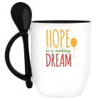 Кружка с ложкой