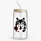 Банка с бамбуковой крышкой