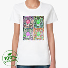 Женская футболка органик