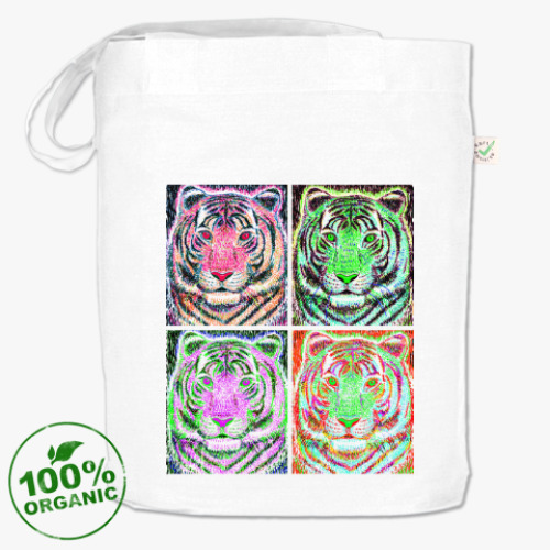 Сумка шоппер Коллекция Ху Ван Хе Тигры