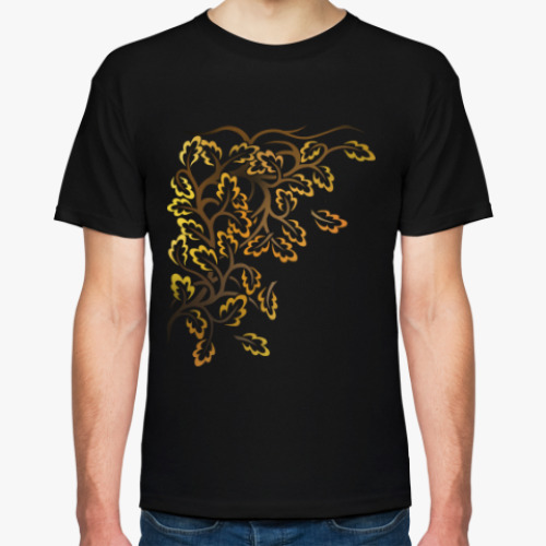 Футболка с принтом Осень