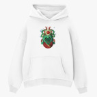 Толстовка худи оверсайз