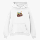 Толстовка худи оверсайз