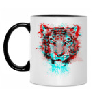 Кружка двухцветная