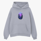 Толстовка худи оверсайз