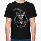 Классическая футболка Кот Барон