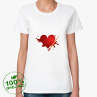 Женская футболка органик