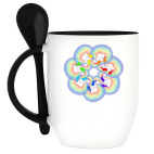 Кружка с ложкой