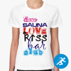 Женская спортивная футболка