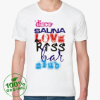 Мужская футболка органик