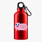 Металлическая бутылка 400 мл UV-DTF