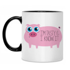 Кружка двухцветная