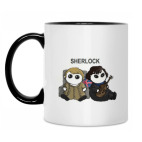 Кружка двухцветная