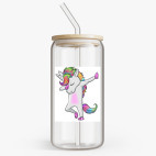 Банка с бамбуковой крышкой