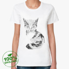 Женская футболка органик