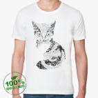 Мужская футболка органик