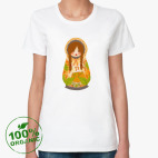 Женская футболка органик