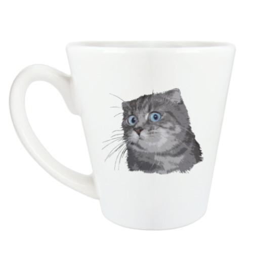 Чашка Латте Кот